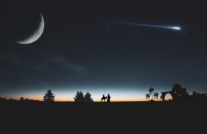 СЛЕДЕТЕ ЈА ВО ЖИВО: Ледена комета не „посетува“ за прв пат по 50.000 години