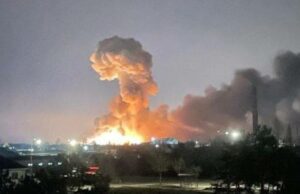 Жестоки напади со дронови на Киев