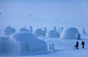 „Донесете дебели чорапи“: Како е да се престојува во селото со иглу на Алпите?