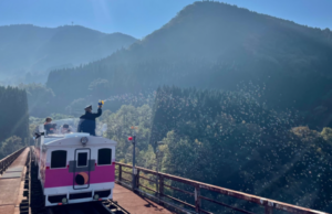 Овој воз го отфрли конвенционалното гориво и сега работи на остатоци од супа