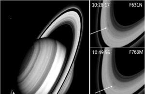 ФОТО: Мистериозни дамки се појавија на прстените на Сатурн, причината не е позната
