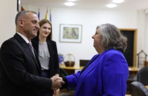 Министерот за здравство Фатмир Mеџити се сретна со претставничката на УНИЦЕФ, Патриција ДиЏовани