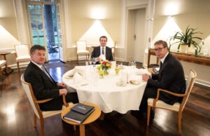 Задутре во Охрид средба на косовскиот премиер Курти и српскиот претседател Вучиќ