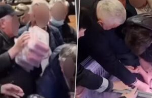 Хаос во маркет во Србија: Пензионери се степаа за кебапи (ВИДЕО)