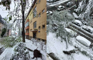 (ВИДЕО) Снежно невреме во Србија