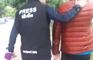(Видео) Напади врз новинарски екипи во Лепосавиќ