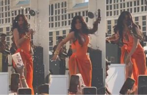 Карди Би ја испрскаа со пијалок, а таа возврати: Го фрли микрофонот на обожавател…