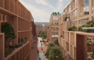 (ВИДЕО) Во Шведска ќе се гради цел мал град од дрво