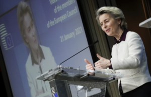 Фон дер Лајен ја охрабрува Украина на дополнителни реформи за членство во ЕУ и НАТО