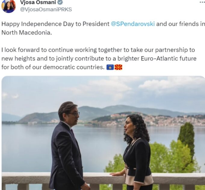 vjosa osmani-chestitka