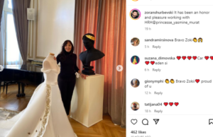 За изгледот на принцезата Јасмин Мурат се грижи македонски шминкер