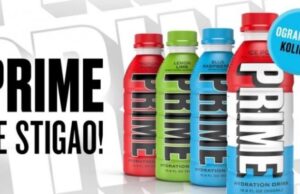 Голтка „Прајм“ за сиромашните деца 50 денари, сликање со пијалокот 100