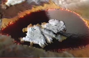 Воодушевувачко видео од огромно рефлектирачко езеро на месечина на Јупитер