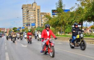 Елегантни моторџии низ скопските улици за подигање на свеста за машкото здравје