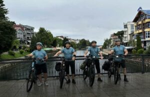 Четворица иселеници од Охрид и Струга поминаа 2000 км на велосипед