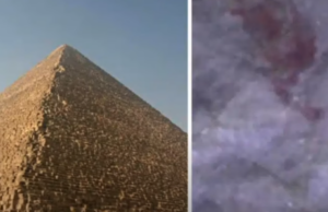 Робот направил снимка од внатрешноста на Големата пирамида во Гиза