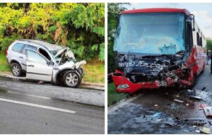 (ВИДЕО) Едно лице загина, а повеќе од 30 се повредени во сообраќајка меѓу возило и автобус во близина на Белград