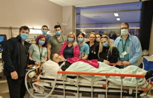 Леонид Индов транспортиран со хеликоптер од Виена во Скопје