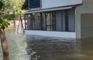 (Видео) Дунав поплави село во Србија: До него се стигнува само со брод