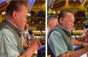 (ВИДЕО) Шварценегер повторно како „диригент“ на „Октоберфест“ во Минхен