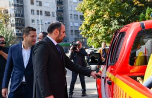  Ѓорѓиевски: Обезбедено е ново противпожарно возило за потребите на Кисела Вода