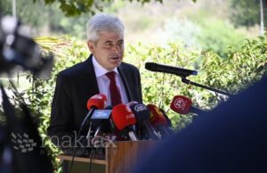 Вреди: Али Ахмети и ДУИ леат крокодилски солзи поради губењето на власта