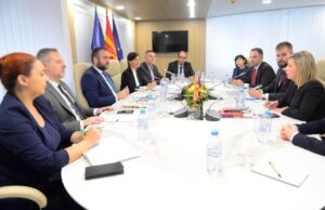 Тошковски на средба со шефот на канцеларијата на Советот на Европа во Скопје, Олег Солдатов