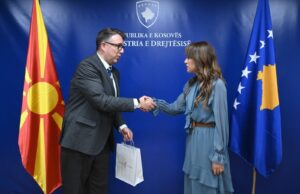 Филков се сретна со министерката за правда на Косово: разговарано за случајот „Монструм“ и за „Диво насеље“