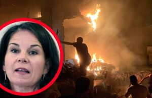 Германската министерка: Израел може да гаѓа цивилни цели во Газа доколку Хамас ги злоупотреби