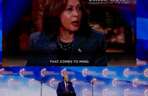 Трамп: Камала Харис има изопачен ум