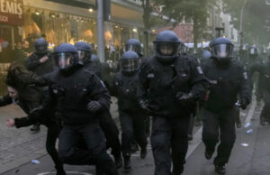 Насилство на пропалестинските демонстрации во Берлин, полицијата употреби солзавец