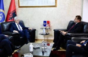 Али Ахмети се сретна со амбасадорот на Косово: Укинувањето на балансерот е во функција на дневна политика на Владата со моноетнички легитимитет
