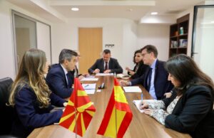 Меџити се сретна со шпанскиот амбасадор Соријано Ортиз: Позитивно оценети реформите што нашата земја ги прави за приближување кон ЕУ