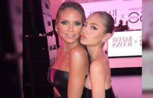 (Видео) „Ова е непримерно“: Хајди Клум позираше со ќерката во кампања за долна облека