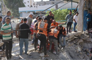 Жестоки израелски удари врз Газа, во еден напад загинаа 55 лица