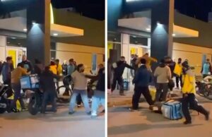 (Видео) Масовна тепачка во Загреб, се степале доставувачи