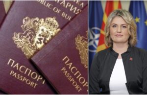 Божиновска ги излажа граѓаните за бугарското државјанство и пасош, вели СДСМ