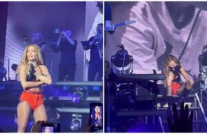 (Видео) Рита Ора се расплака на концерт поради Лиам: Не можам да пеам