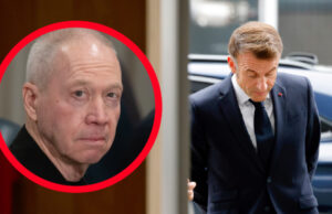 Израелскиот министер за одбрана: Макрон е срам за француската нација