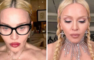 Мадона позираше гола додека јаде, наиде на критики