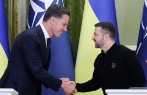 (Видео) Новиот шеф на НАТО ненадејно дојде во Киев, разговараше со Зеленски за планот за победа