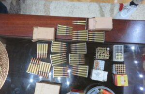 Три пиштоли, рамки, шаржер, илјада куршуми, шок бомби и дрога пронајдени во домот на скопјанец, поведена истрага