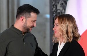 (Видео) Зеленски беше со Макрон во Париз и со Мелони во Рим, им го претстави Планот за победа