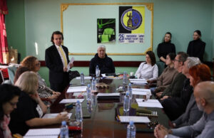 Прва читачка проба на претставата „Народен пратеник“