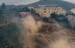 (Видео) Римската брана ја издржа поплавата во Валенсија: стара е 2.000 години