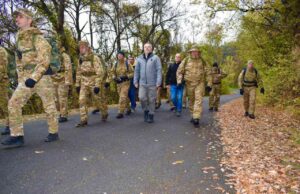 Директорот на Бирото за јавна безбедност, Јанев на кондиционен марш на Единицата за брзо распоредување