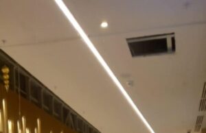 Прокисна инвестицијата од 350 милиони евра, со кофи се собира дождовница во трговскиот центар„Дајмонд“