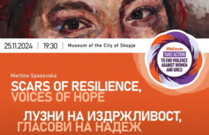 Изложба „Лузни на издржливост, гласови на надеж” на Мартина Спасовска