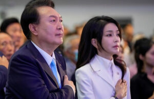 Јужнокорејскиот претседател се извини за сопругата: „Требаше подобро да се однесува“