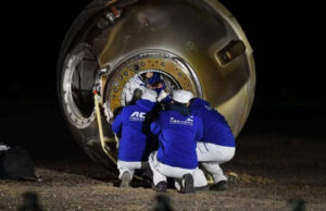 Кинеско летало се врати на Земјата со 34,6 килограми експериментални примероци